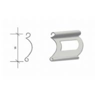 Galvaniz Çelik Kepenk Profiller - AKP - 90 Profil